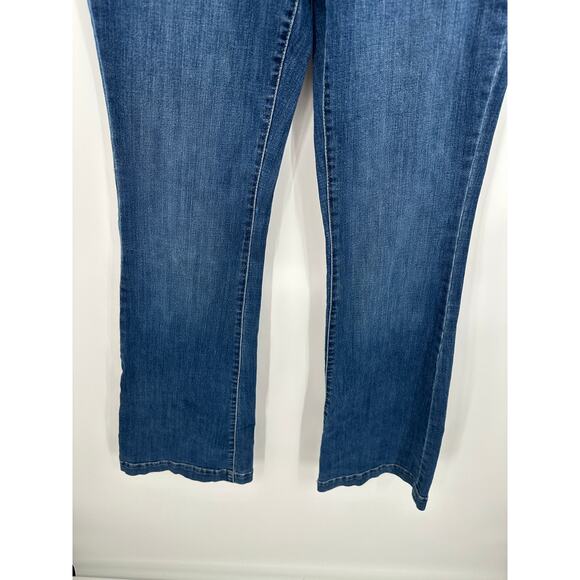 Banana Republic Factory Wide Leg Denim Jeans Flare Womens Size 27/4 - Picture 3 of 7